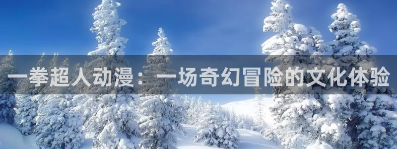 里番漫画库在线观看：一拳超人动漫：一场奇幻冒险的文化体验